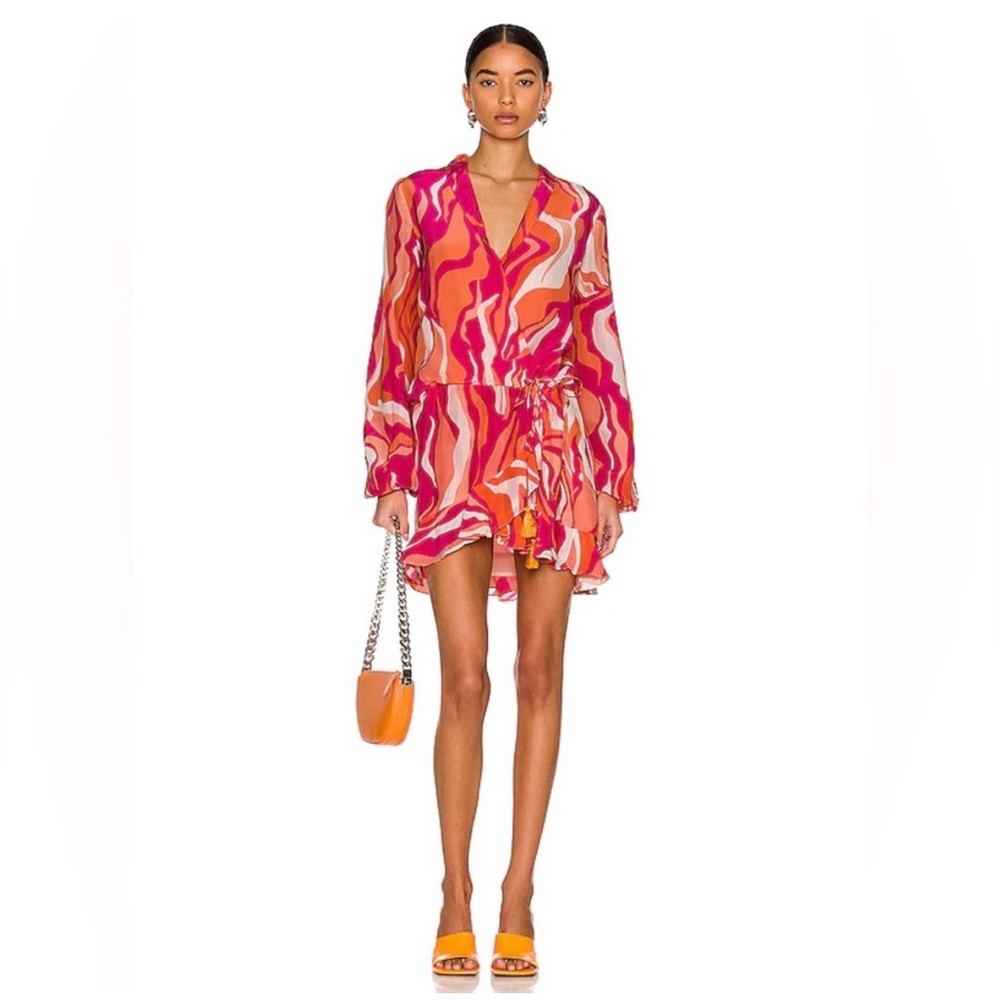 Rococo Sand Emily Mini Dress in Pink size small S
